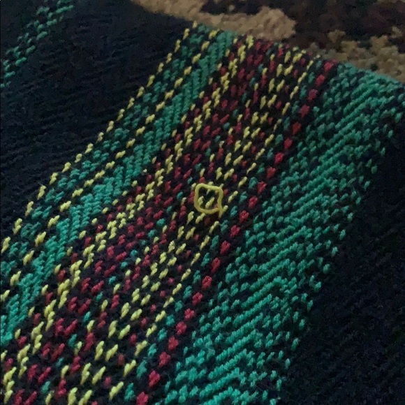 Rasta colored “drug rug” hoodie - Picture 3 of 3